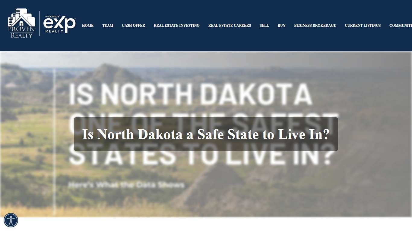 Is North Dakota a Safe State to Live In? — Proven Realty ND